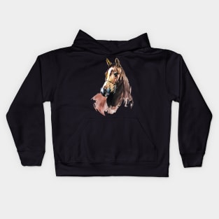 Arabian horse Kids Hoodie